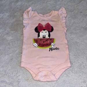 Disney mini mouse bodysuit onesie